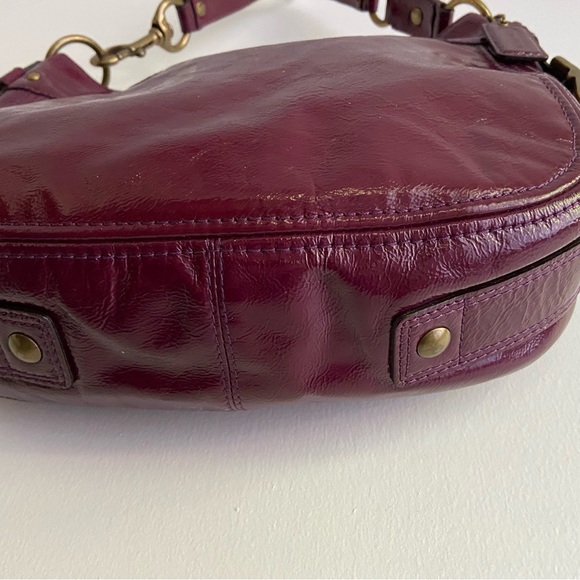 Coach Burgundy Shoulder Bag, Large EUC - Picture 7 of 11
